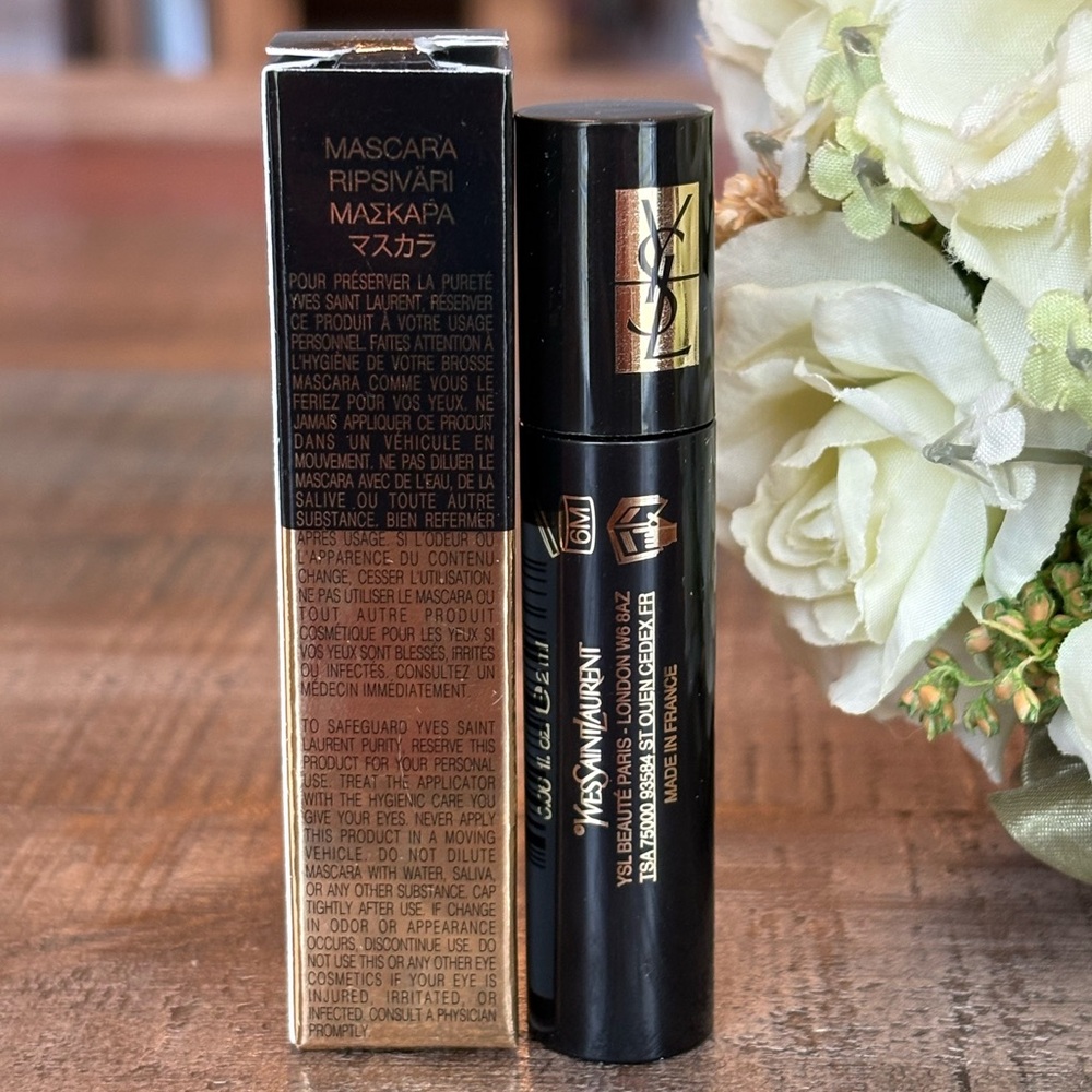 NEW Yves Saint Laurent YSL Volume Effect FAUX CILS Mascara in BLACK OVER BLACK! - Picture 3 of 6